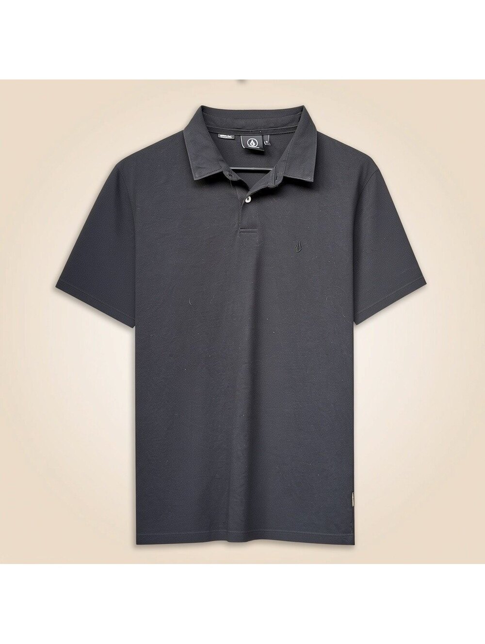 Volcom Charcoal Polo Shirt | L